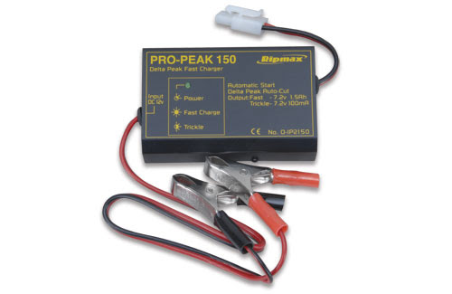 [RIP-2150] Ripmax Pro-Peak Delta Peak Charger - Chargeur 12 V pour accus 7.2V NiMh-Ni-Cd - Charge max. 1.5 Ah - Maintien 100 mA