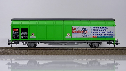 [ROC-46506.1] Roco 46506.1 - Wagon à parois coulissantes - "Der Decibello" - SBB-CFF - HO    