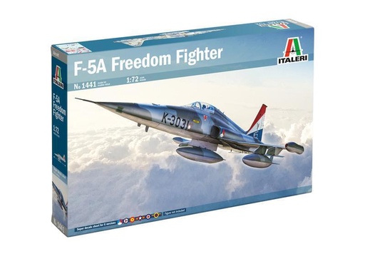 [ITA-510001441] Italeri Avion F-5A Freedom Fighter Kit 1/72