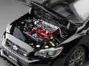Sun Star -  Subaru WRX STi 2018 - Customised Version - Crystal Black Silica - 1/18