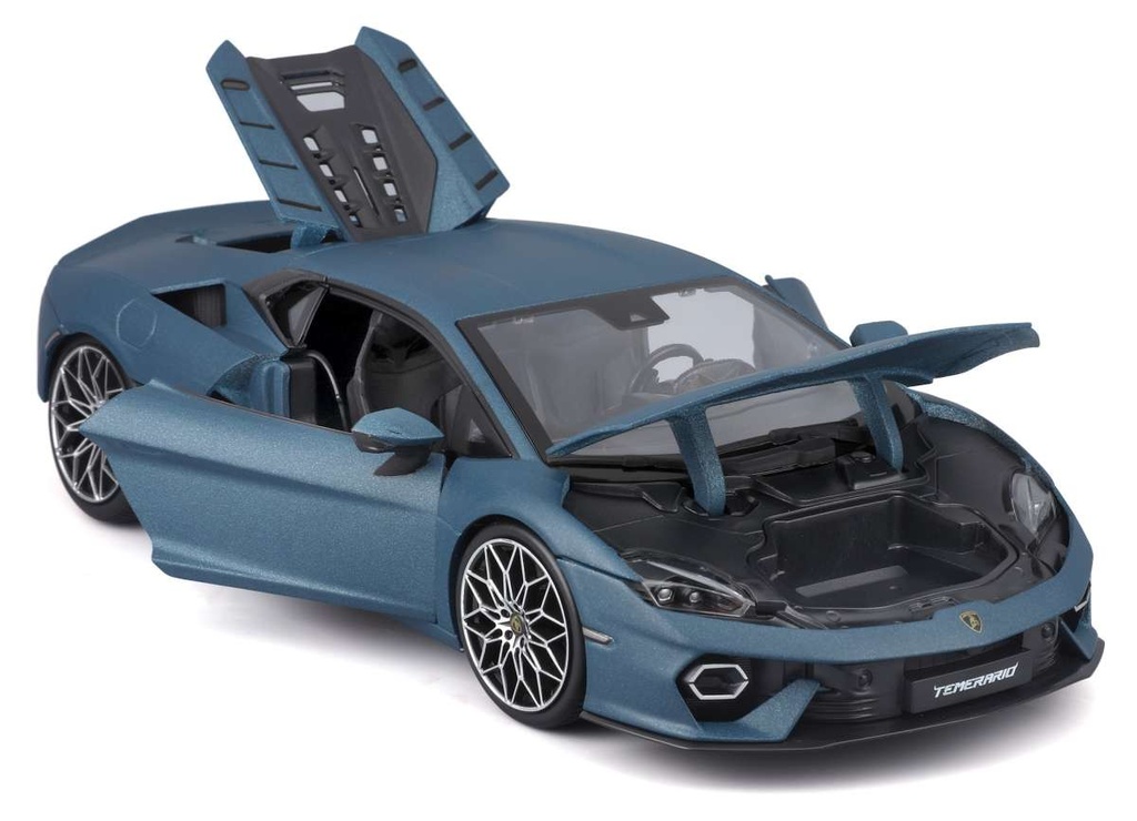 Burago - Lamborghini Temerario - Bleu mat - 1/18