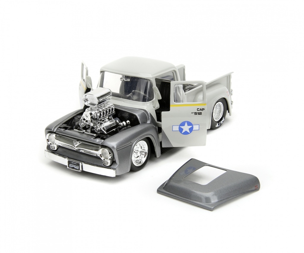 Jada - Street Fighter® - Guile & 1956 Ford F-100 Pickup - 1/24