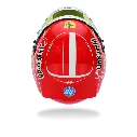Bell Mini-Helmet - Casque Charles Leclerc - #16 - F-1 Ferrari - 2025 - 1/2