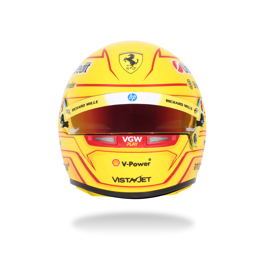 Bell Mini-Helmet - Casque Lewis Hamilton - #44 - F-1 Ferrari - 2025 - 1/2