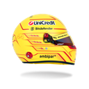 Bell Mini-Helmet - Casque Lewis Hamilton - #44 - F-1 Ferrari - 2025 - 1/2