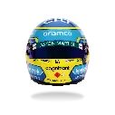 Bell Mini-Helmet - Casque Fernando Alonso - #14 - F-1 Aston Martin - 2025 - 1/2