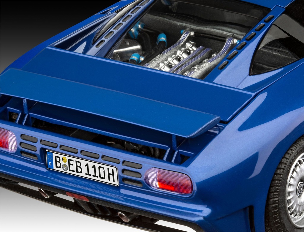 Revell - Bugatti EB110 - 18.3 cm long - 148 pièces - 1/24