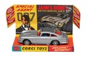 Corgi - James Bond - Aston Martin DB5- "Goldfinger" - avec Actions secrètes (toit avec siège éjectable, mitraillettes, etc...) - 1/36