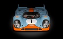 Pocher Porsche 917K - Gulf Edition - Derek Bell & Jo Siffert - 312 pièces - Carrosserie peinte - Env. 6 Kg - 1/8