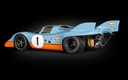 Pocher Porsche 917K - Gulf Edition - Derek Bell & Jo Siffert - 312 pièces - Carrosserie peinte - Env. 6 Kg - 1/8