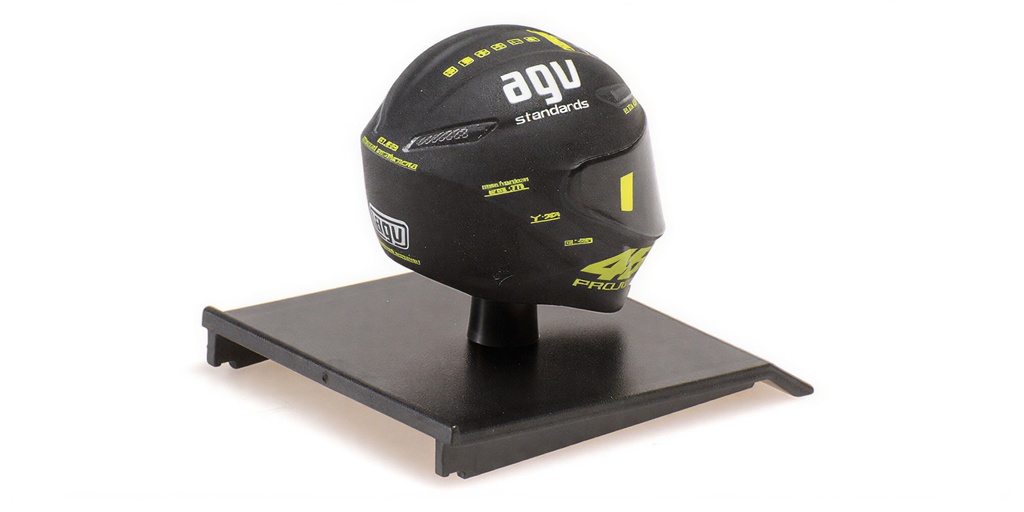 Minichamps - Casque Valentino Rossi - Test Sepang 2012 - 1/10