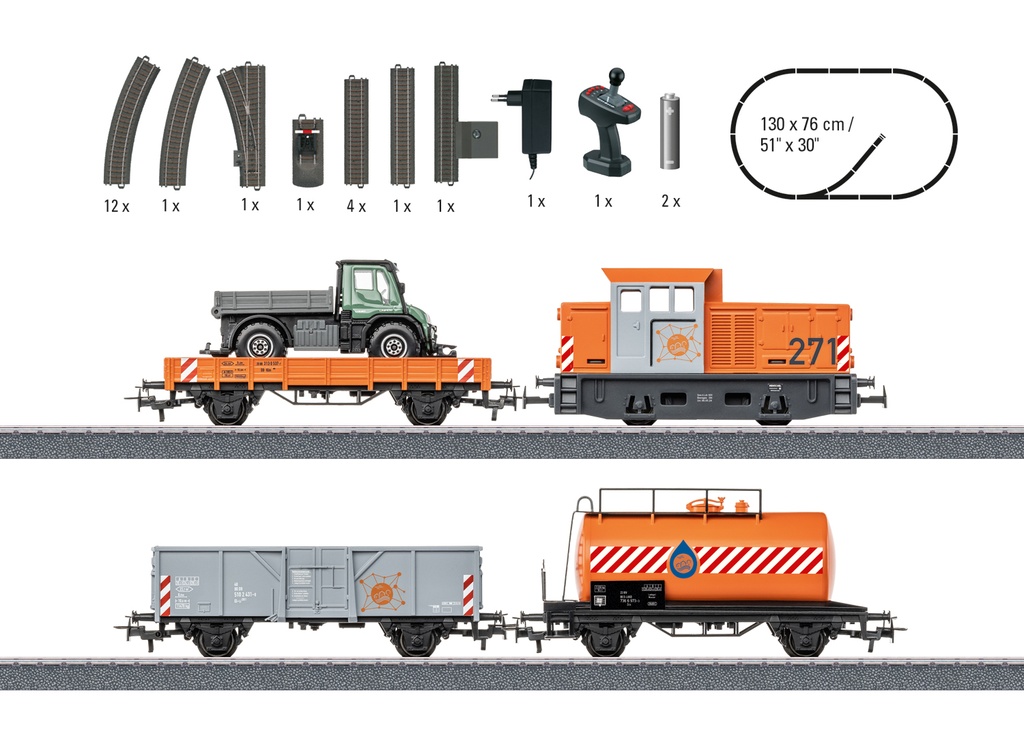 Märklin 29296 Coffret de départ - Start Up - Service communal -  - HO (copie)