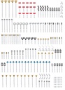 Faller 120298 - Set de panneaux signalisation voies - HO