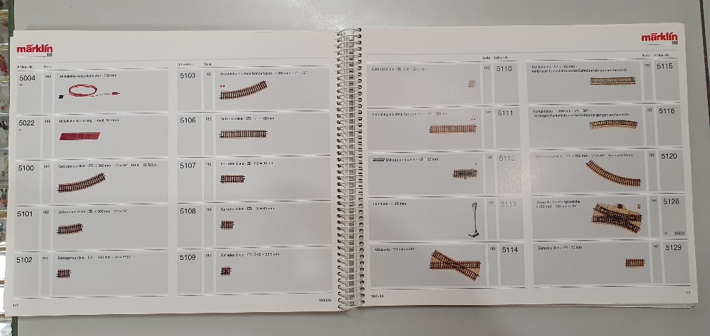 Catalogue Märklin 1993/94 pour détaillants - État correct - (Occasion vérifiée)