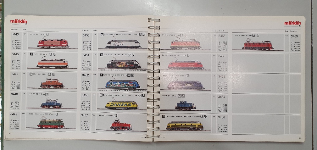 Catalogue Märklin 1995/96 pour détaillants - État correct - (Occasion vérifiée)