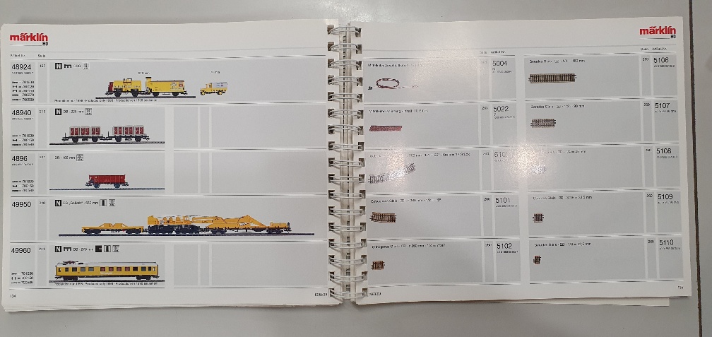Catalogue Märklin 1998/99 pour détaillants - État correct - (Occasion vérifiée)