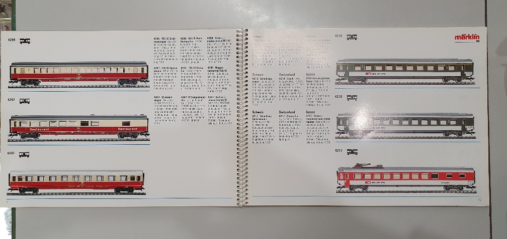 Catalogue Märklin Nouveautés 1989 pour détaillants - État bon - Avec annotations manuscrites - (Occasion vérifiée)