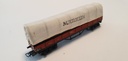 Märklin 391 - COLLECTOR !! - Wagon plat avec armatures et bâche tissu - DB - Sans boîtage - HO - (Occasion vérifiée)