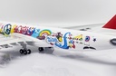 JC Wings - Airbus A340-300 Swiss - "San Francisco" HB-JMJ- Avec support de présentation - 1/200