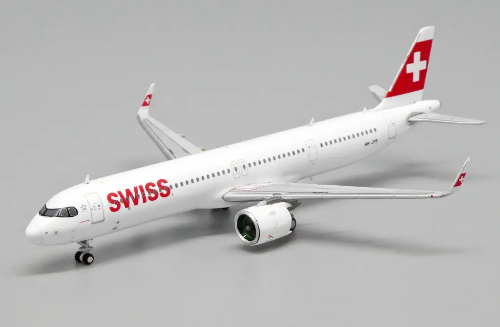 JC Wings - Airbus A321neo Swiss "Château-d'Oex" - HB-JPB - 1/400