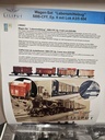 Liliput 996001 - Coffret "Train de ravitaillement" 2ème guerre mondiale - 1 locomotive à vapeur avec tender A3/5 et 4 wagons marchandises - Exclusivité Suisse - Limité à 400 pièces - HO