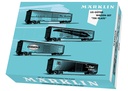 Märklin 45712 - Set de Wagons de marchandises US "Tin Plate"( 4 pièces) - USA - HO
