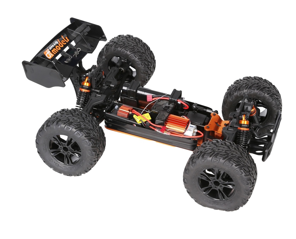 DF 3195 - TW-1 - Truggy 5.1 - Brushed - RTR avec accu et chargeur - 1/10 XL