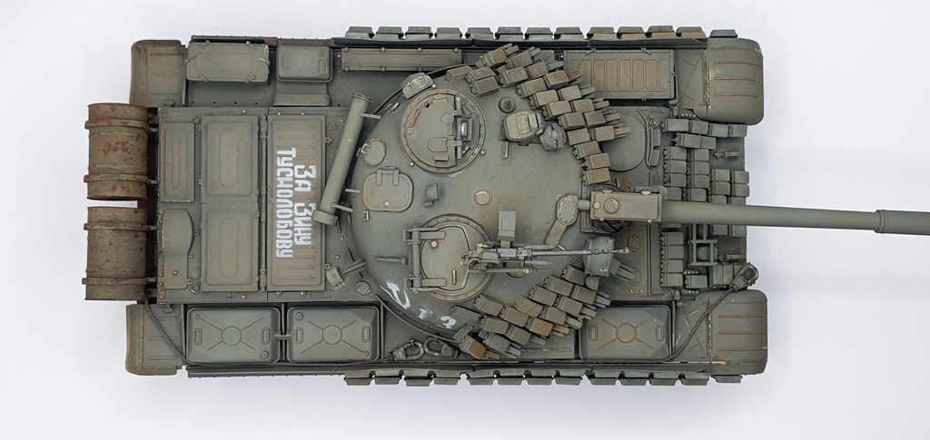 Tank Russian T-62- Modèle terminé - Réalisation de niveau professionnel - 1/35