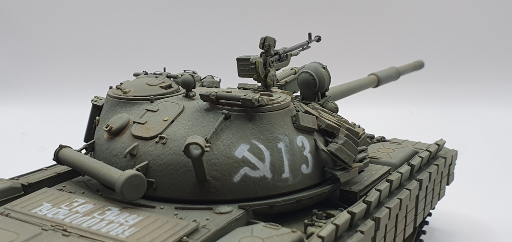 Tank Russian T-62- Modèle terminé - Réalisation de niveau professionnel - 1/35