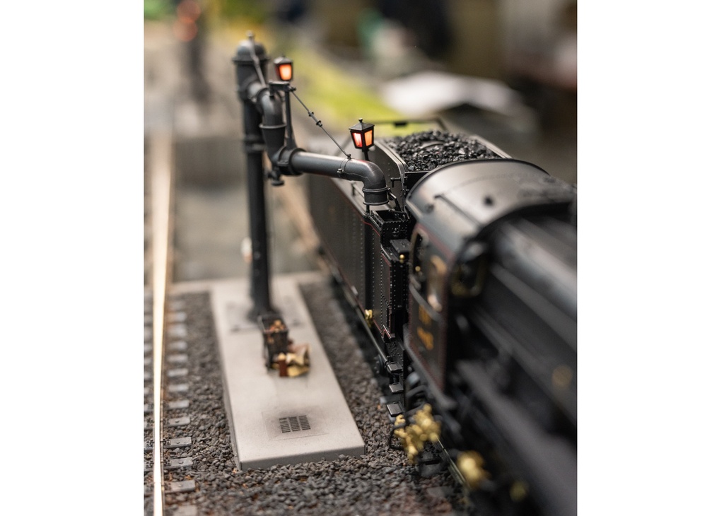Märklin 55086 - Locomotive à vapeur série 13 - 241-A - Pour trains rapides - Avec tender séparé - De la Compagnie des chemins de fer de l'EST - Version pour "Edelweiss - CIWL" - Échelle I