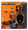 Burago - McLaren F1 MCL38 - Oscar Piastri - Miami Grand-Prix 2024 - Kit à assembler de 42 pièces - 1/24