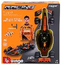 Burago - McLaren F1 MCL38 - Lando Norris - Miami Grand-Prix 2024 - Kit à assembler de 42 pièces - 1/24