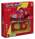 Burago - Ferrari Racing 330 P4 Daytona (1967) - Kit à assembler de 43 pièces - 1/24