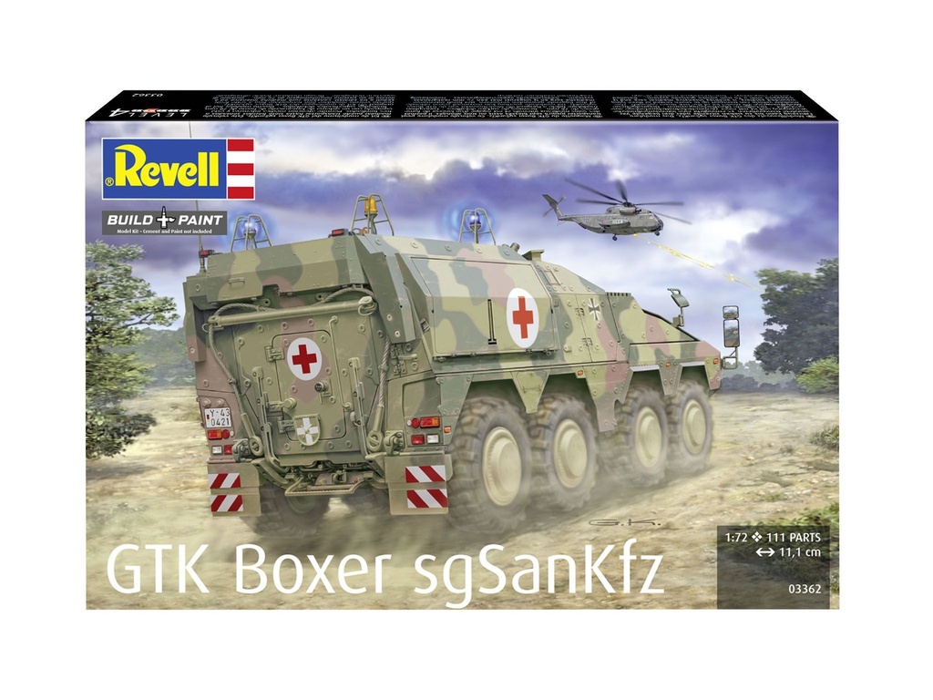 Revell 03362 - GTK Boxer sgSanKfz - 1/72