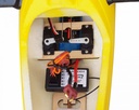 Joysway - Planeur à moteur Brushless Freeman V3 - Envergure 1580mm - avec accu LiPo 11.1V 1400mAh & AC Balance Charger - RTF