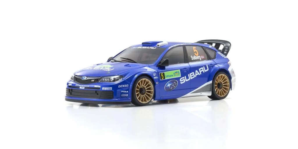 Kyosho Mini-Z - Subaru Impreza WRC 2008 - AWD - Bleue - RTR - 1/28