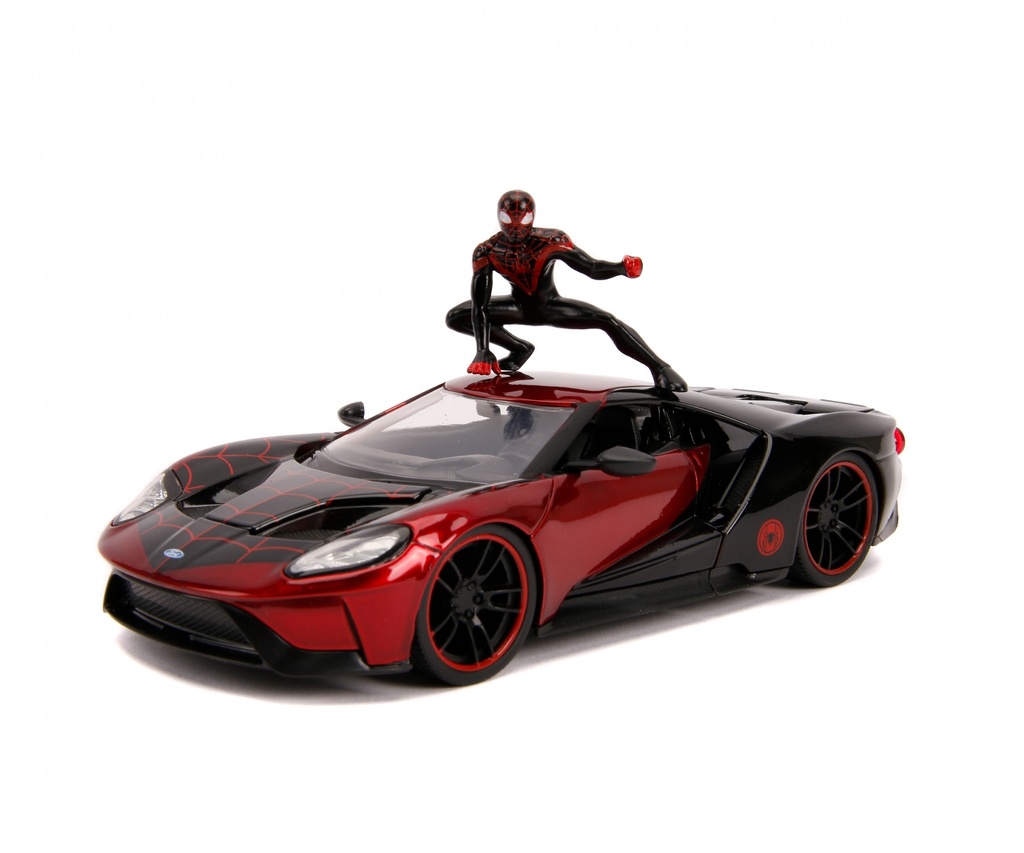 Jada - Spider-Man® - Miles Morales & 2017 Ford GT - 1/24