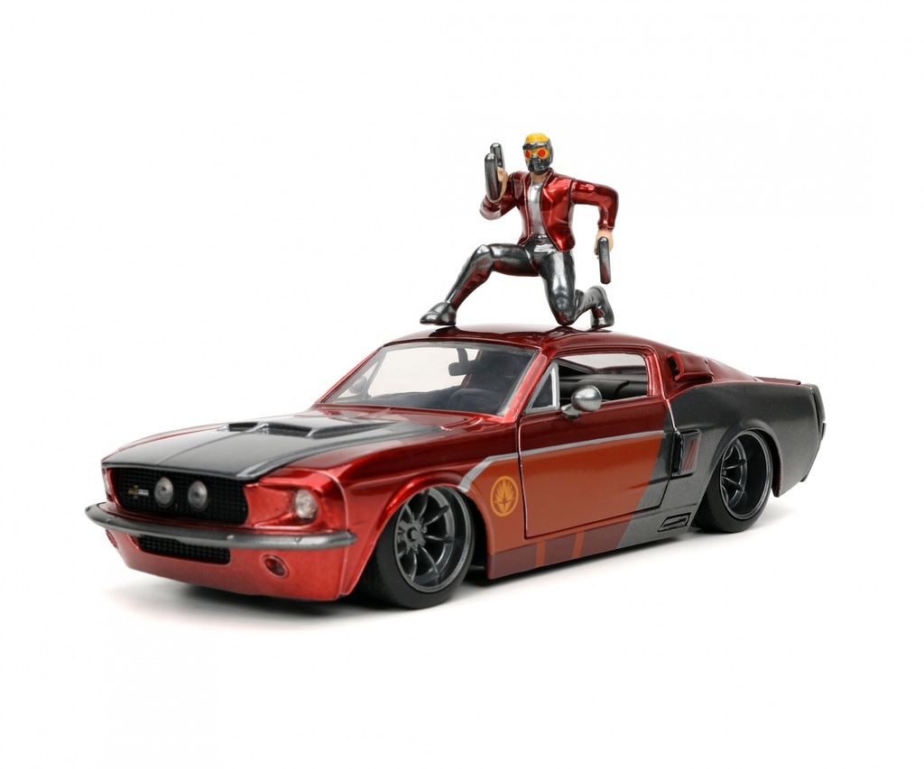 Jada - Guardians Of The Galaxy® - Star-Lord & 1967 Ford Mustang Shelby GT-500 - 1/24