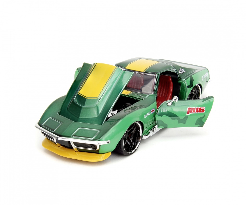Jada - Street Fighter® - Cammy & 1969 Chevrolet Corvette Stingray ZL1 - 1/24