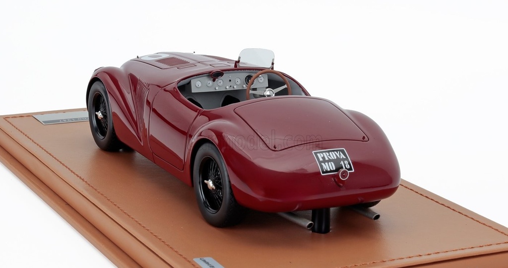 Tecnomodel Mythos - Ferrari 125S - Circuit de Livorno 1947 -  #70 - Tazio  Nuvolari - 1/18 - Limited Edition 55 pces