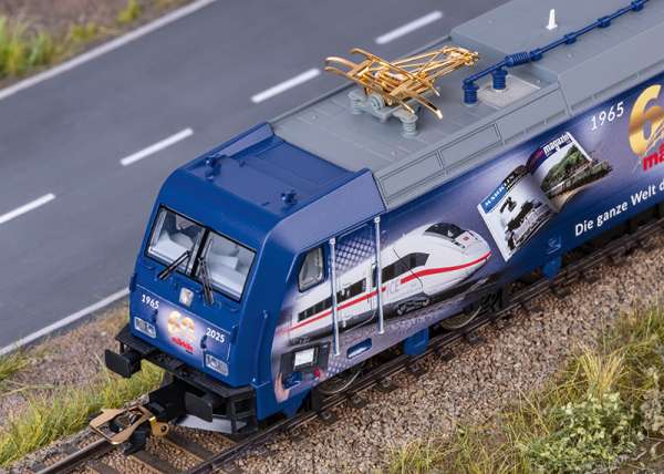 Märklin 36060 - Locomotive électrique série 185.2 - 60 ans Märklin Magazine - HO