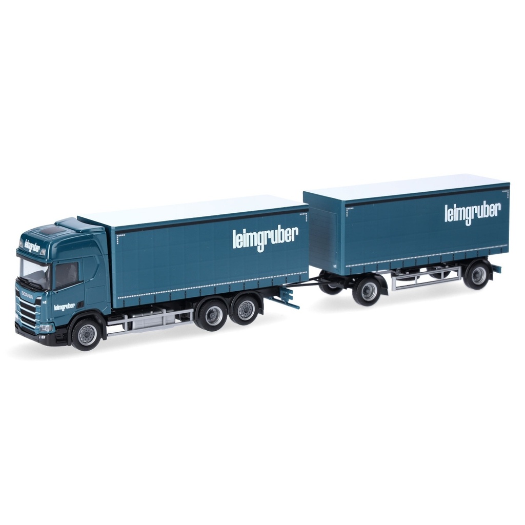 Herpa 958769 - Scania CR 20 H GaPIHz - Camion remorque "Leimgruber" - 1/87