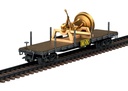Märklin 48837 - AC/DC Black Ice 2008 World Tour - Wagons à ranchers "Stiff Upp" - Avec figurine guitariste en laiton - Aux couleurs du légendaire groupe de rock AC/DC - Wagon avec effet patiné réalisé à la main - HO