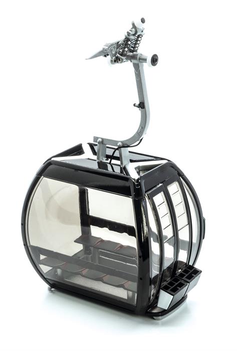 JC 88503 - Télécabine Omega V 10 - D-Line Noire - 1/32