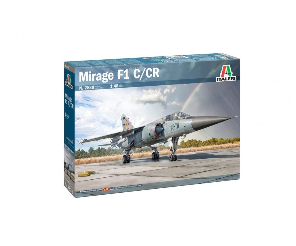 Italeri 2839 - Avion Mirage F1 C/CR - 1/48