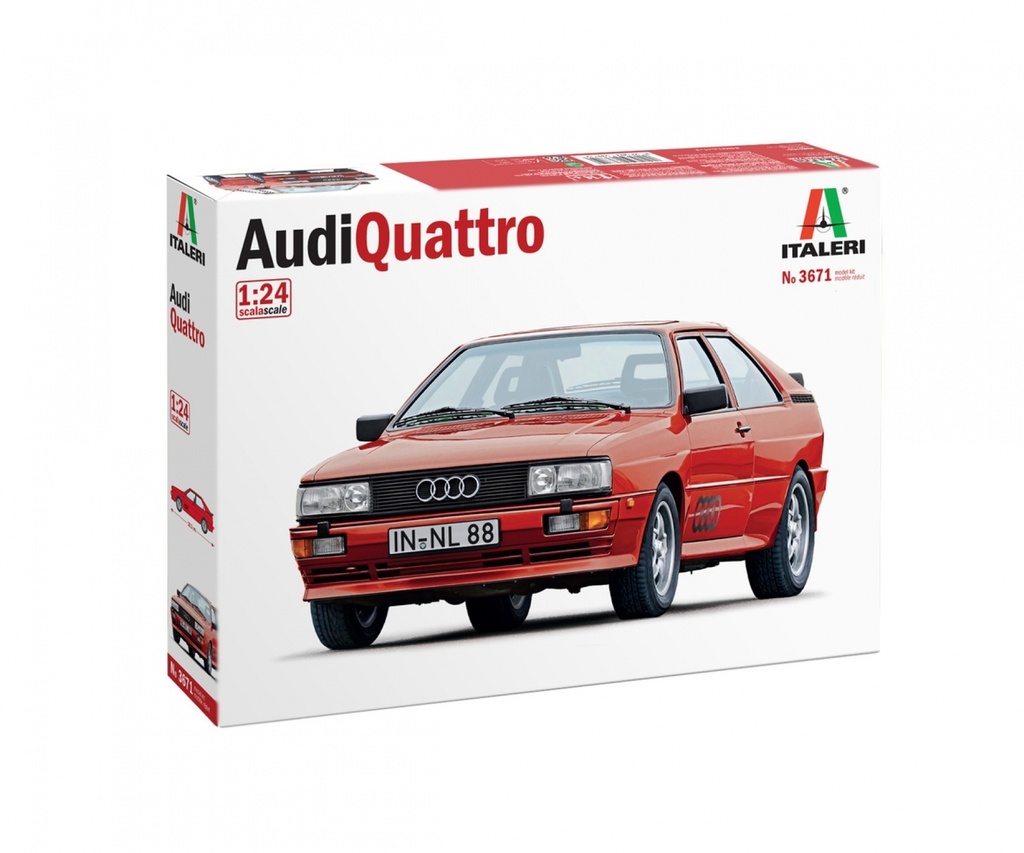 Italeri 3671 - Audi Quattro - 1/24