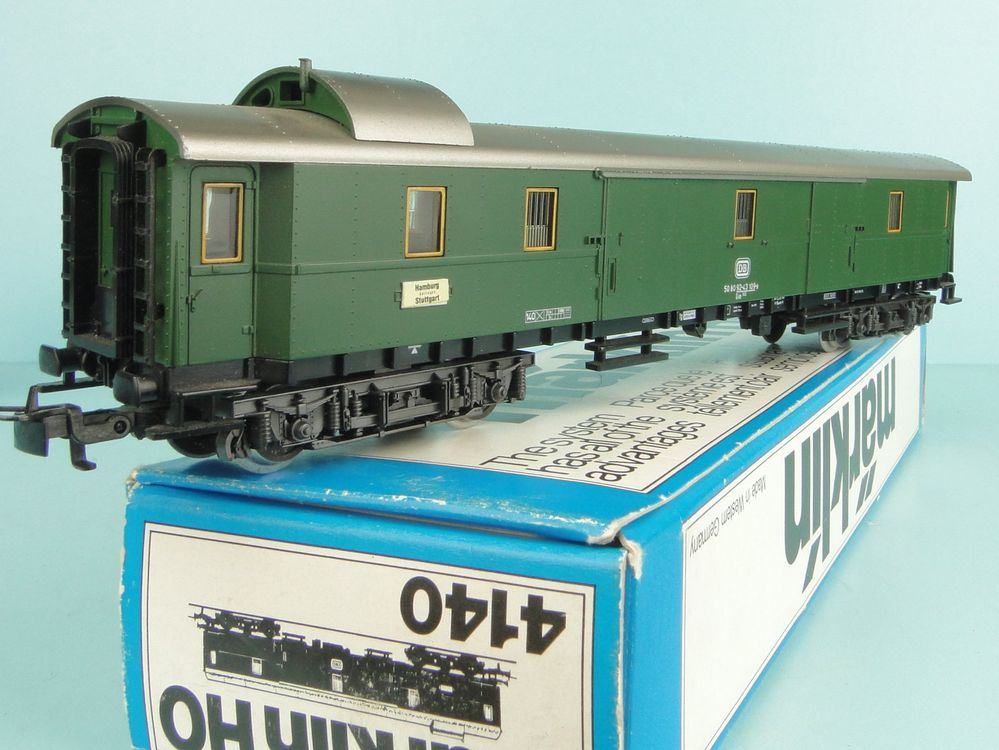 Märklin 4140 - Voiture à Bagages - DB - HO