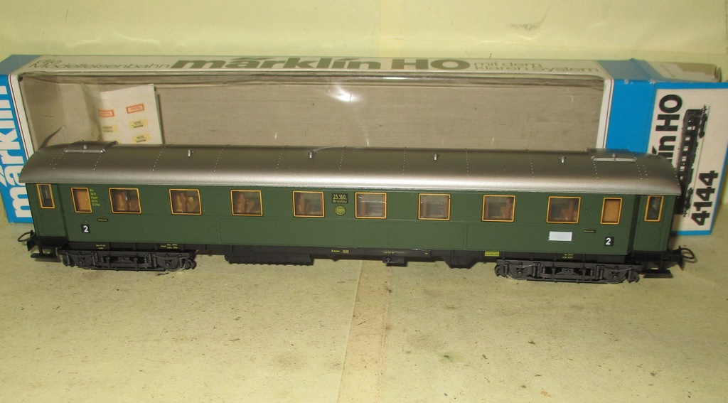 Märklin 4144 - Voiture voyageurs - 2ème classe - DRG - HO