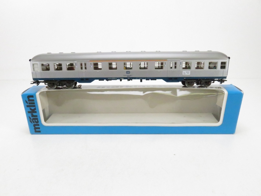 Märklin 4158 - Voiture voyageurs - 1ère et 2ème classe - "Bayrischzell-München" - DB- HO