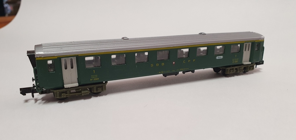 Arnold Rapido - Voiture voyageurs SBB-CFF 1ère classe - Bern 2301 - N - (Occasion vérifiée)